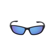 Carlton London Premium Men Black Polarised & UV Protected Lens Sports Sunglasses - CLSM149