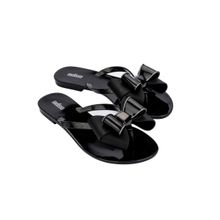 Melissa Harmonic Sweet Vii Ad Black Solid Flats