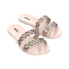 Melissa Bling Ad Pink Rose Solid Flats