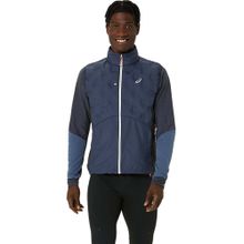 ASICS Men Blue Road Winter Jacket