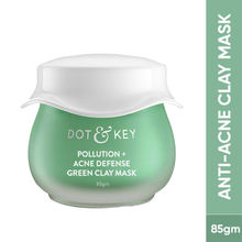 Dot & Key Anti-Acne Salicylic Green Clay Face Mask For Dark Spots Redution & Balances Oil & Sebum