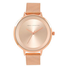 French Connection Women Rose Gold Analogue Watch - FCN0001F