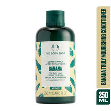 The Body Shop Banana Nourishing Conditioner, Smooths Frizz & Repairs Hair