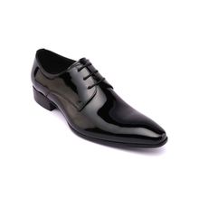 Heel & Buckle London Black Solid Formal Shoes