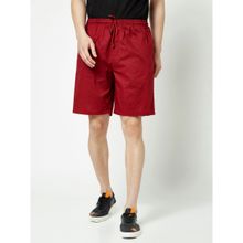 CRIMSOUNE CLUB Men Red Printed Shorts