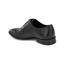 CARLO ROMANO Burnish Leather Black Lace Up Formal Shoes