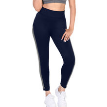 Dermawear Women's Activewear Workout Leggings - Blue
