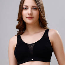 SOIE Womens Non Padded Non-Wired Full Coverage Stretch Cotton Minimizer Bra