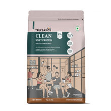 TrueBasics Clean Whey Protein Isolate + Concentrate Powder - Chocolate