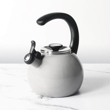 Meyer Circular Enamel On Steel Tea kettle 1.9 Litre Grey