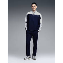 Puma Navy Blue Essentials Sweat-Wicking Woven Tracksuit