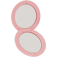 Soda Round Compact Mirror, Hey There Pink-Hey There Pink