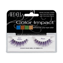 Ardell Color Impact Strip Eyelash Demi Wispies Plum