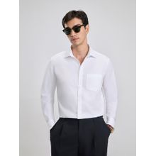 KINGDOM OF WHITE Pristine Regular Fit White Shirt