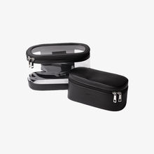 Cosmetic Bag Set, Black
