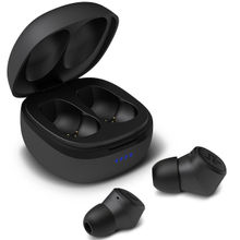 Crossbeats Urban Latest True Wireless In-Ear Earbuds Earphones Headphones (Matte Black)