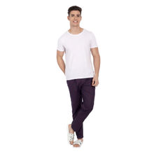 LAZY BUMS Men's Essential Straight Fit Woven Snooze Pyjamas Navy Blue