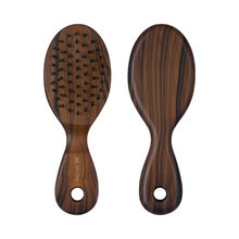 Miss Claire V18120F Flat Hair Brush - Small - Ebony
