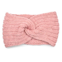 Toniq Baby its Cold Outside Pink Twisted Head Wrap For Women(OAWXXH73 B)