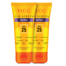 VLCC De-Tan Sun Screen Lotion SPF 25 PA+ - Buy One Get One