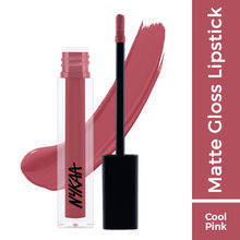 Nykaa 8hour Lasting Full Cover Matte Gloss - Cool Cat