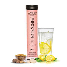 Amocare Love 2.0 Performance Boosters Effervescent Tablets for Women - Lemon