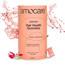 Amocare Biotin Hair Health Gummies - Strawberry