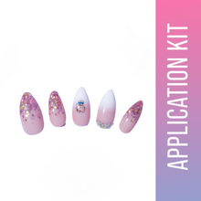 SOEZI Hello Princess Reusable Press On Nails - Application Kit