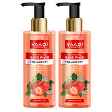 Vaadi Herbals Deep Moisturizing Strawberry Hand Wash - Pack of 2