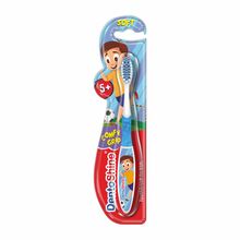 Dentoshine Comfy Grip Toothbrush For Kids (ages 5+) - Blue