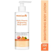 Wishcare Multi-Vitamin Brightening Body Lotion - 5% Vitamin C, 5% Niacinamide(B3), Panthenol(B5)