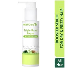 Wishcare Triple Bond Repair Booster Hair Serum for Dry & Frizzy Hair, Amino Peptide, Damaged Hair