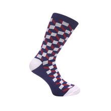 Footprints Odour Free Organic Mens Cotton Formal Bamboo Printed Socks