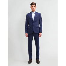Arrow Slim Fit Knitted Blue Blazer & Trouser