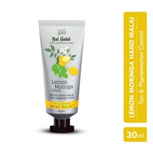 Nat Habit Lemon Moringa Hand Malai, Hand Creams for Tan & Pigmentation Control, Hand Moisturizer