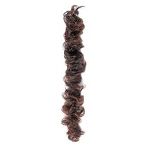 Artifice Messy Buntray Ponytail Extension - Maroon Highlights