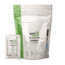 BodyFirst 100% Whey Protein Coffee Powder 128 Sachets