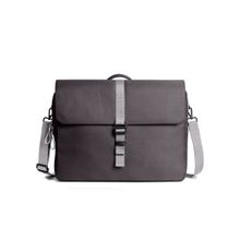 DailyObjects Recycled Pet Crossbody Unisex Charcoal Mantle Laptop Messenger Bag