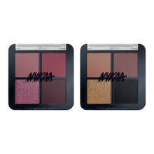 Nykaa Cosmetics Day To Date Quad Squad 4 in 1 Eyeshadow Palette Brunch Party + Night Out