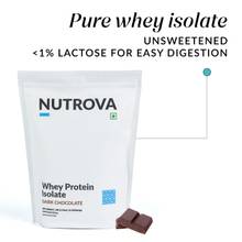 Nutrova Whey Protein Isolate - Dark Chocolate Flavour