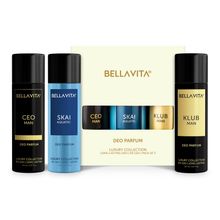 Bella Vita Deo Parfum Set (Pack of 3)