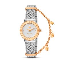 Guy Laroche White Dial Womens Analog Watch with attached Chain - GLWLG0000912 (M)