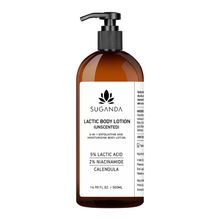 Suganda Lactic Body Lotion with 5% LA, Improves Skin Texture + Reduce Strawberry Legs (Unscented)