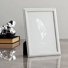 Pure Home + Living Silver Plated Weaved Metal Photo Frame - Medium