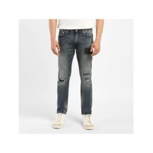 Levi's Mens 511 Distressed Blue Slim Fit Jeans