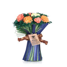 Iris Fragrances Self Standing Multicolour Flower Boquet- Unscented