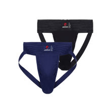 Omtex Mens Athletic Gym Supporters Jockstraps Multi-Color (Pack of 2)