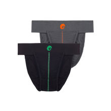 Omtex Mens Athletic Back Covered Neo Supporters Multi-Color (Pack of 2)