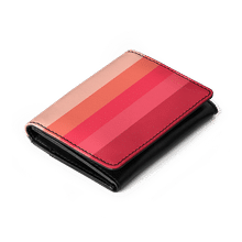 DailyObjects Berry Quin - Flip Top Card Wallet