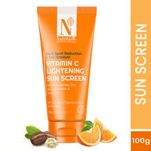 NutriGlow Advanced Organics Vitamin C Lightening Sun Screen SPF 50 PA+++